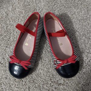 Little girls Pretty Ballerinas flats Size 25/8.5